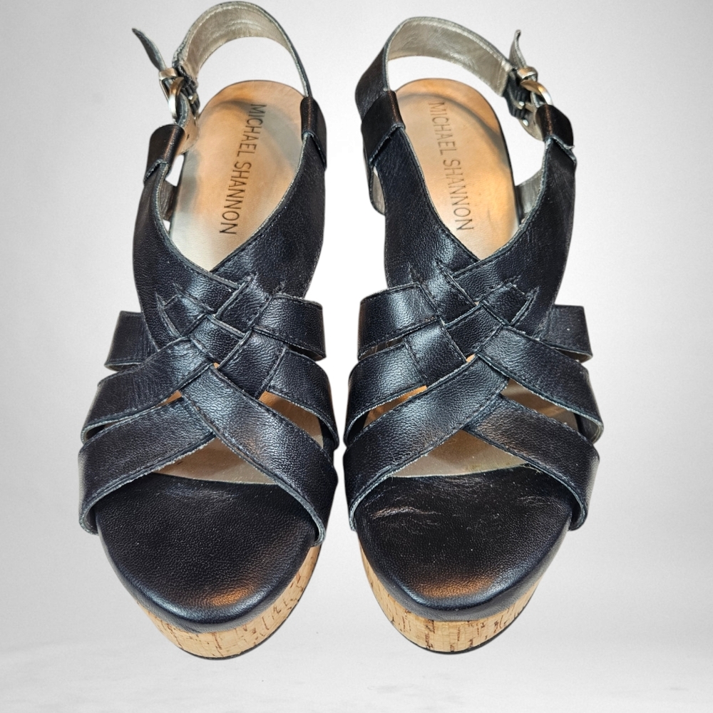 Michael Shannon Platform Wedge Heels - image 6